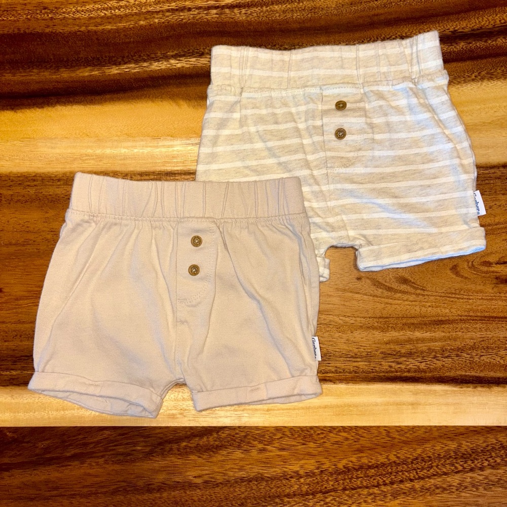 Gerber Baby Shorts in Tan